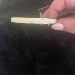 Cream and gold JCrew bracelet brand new
